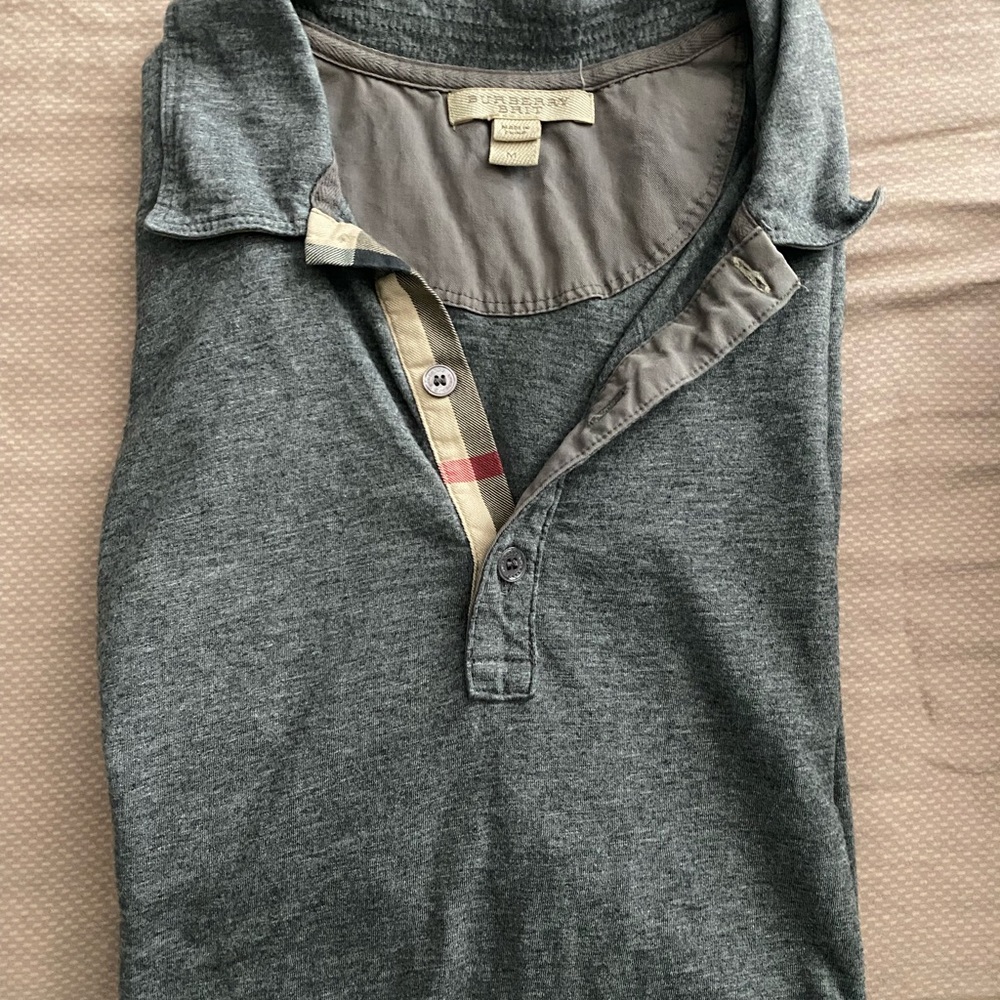 Authentic men Burberry light polo size M